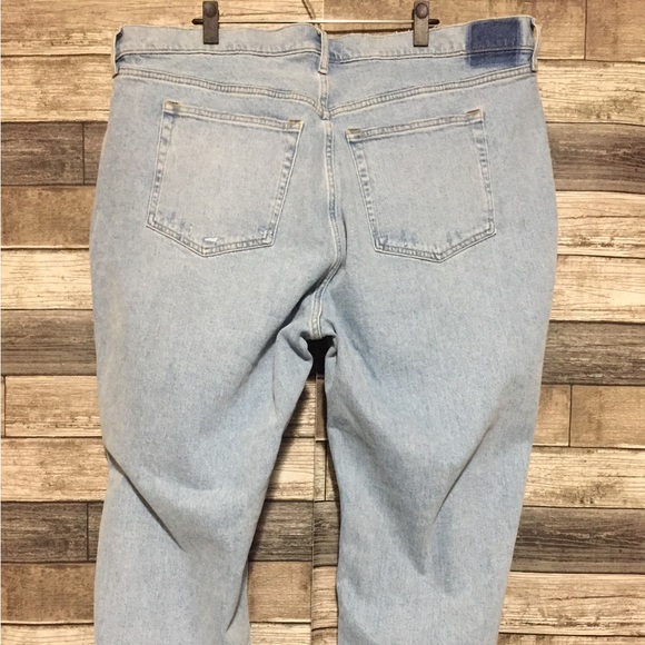 Abercrombie Fitch The Dad High Rise Jeans Women’s 36/22R Light Wash - Picture 7 of 9